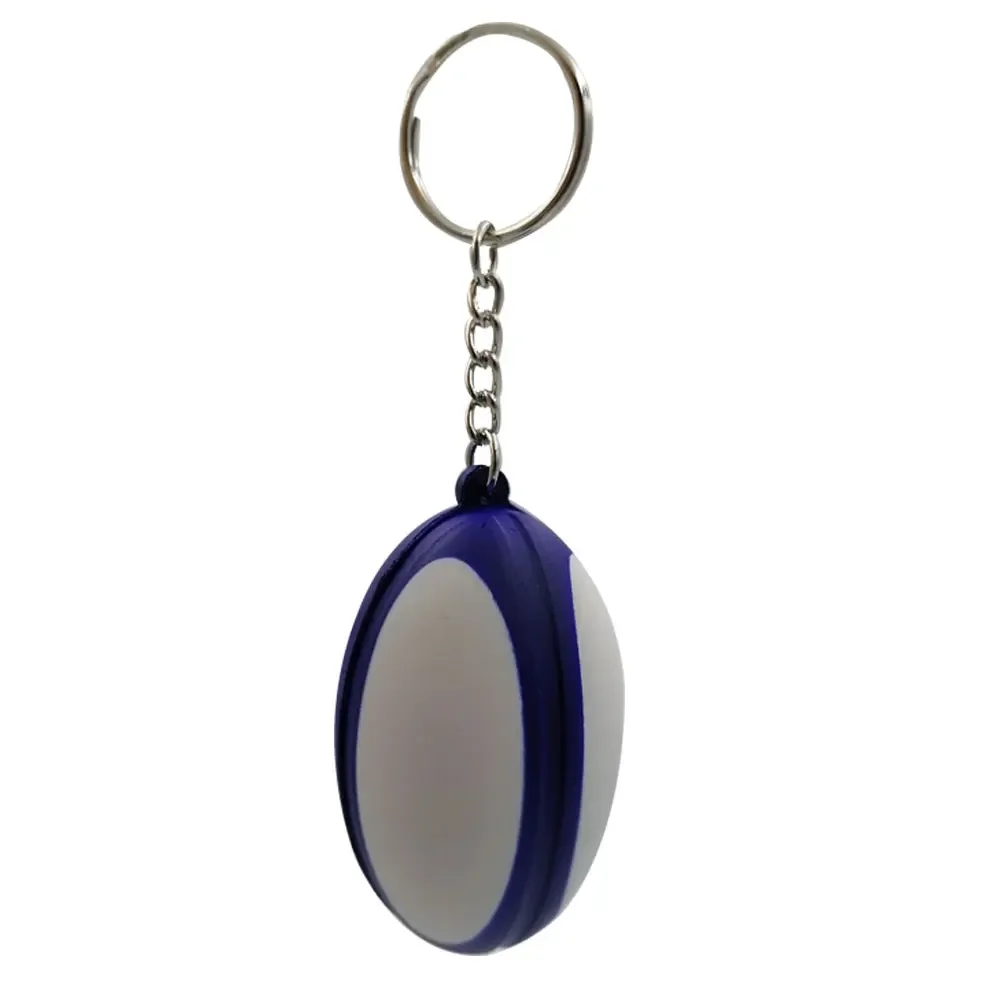 Rugby Keychain Creative Sports Keyring Car Accessories Birthday Party Gift Key Ring