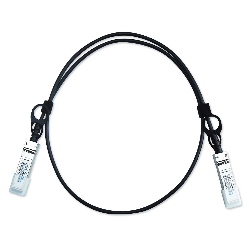 Sfp+ Dac Cable OPTFOCUS 10G 1m 3m 5m 10Gbps Twinax Compatible with Cisco MikroTik Intel Switch POE GBIC