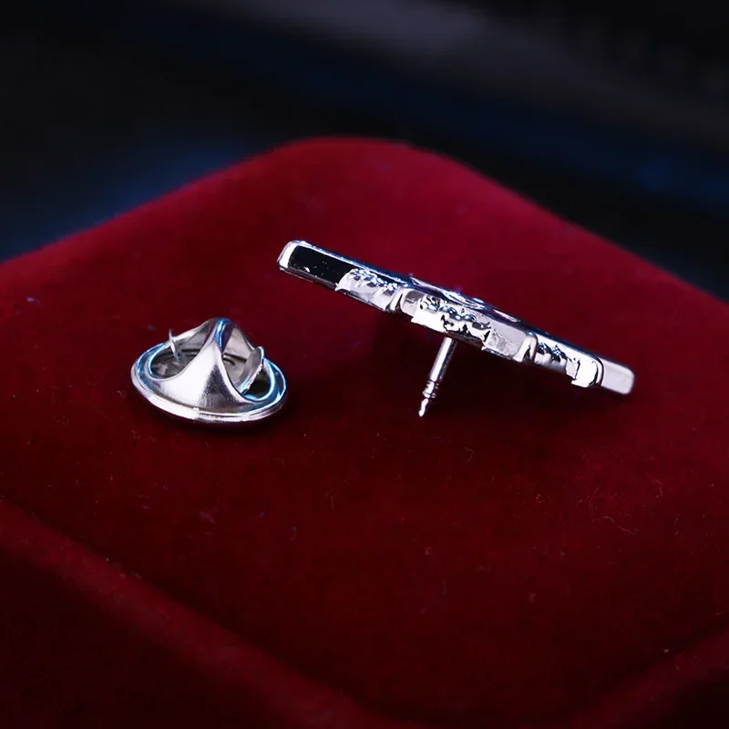 Men Com Star|men's Anchor Star Brooch - Zinc Alloy Suit