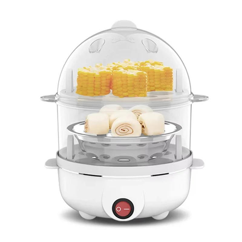 Xiaomi Household Egg Cooker Anti-dry Burning Small Breakfast Machine Household Multi-function Egg Steamer PTC Safe Heating 6
