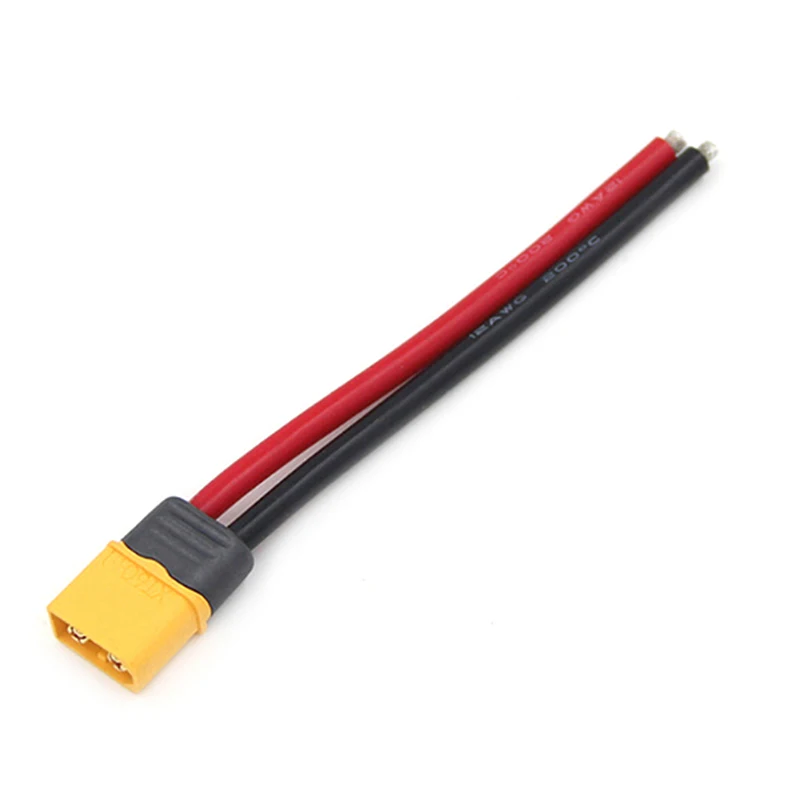 Paire de connecteurs XT60H mâle et femelle 60A pour batterie RC