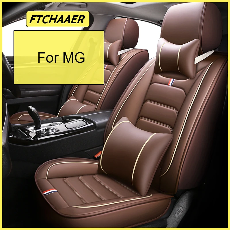 FTCHAAER Car Seat Cover For MG ZS HS 550 RX5 RX8 350 GT GS MG6 MG7 Auto