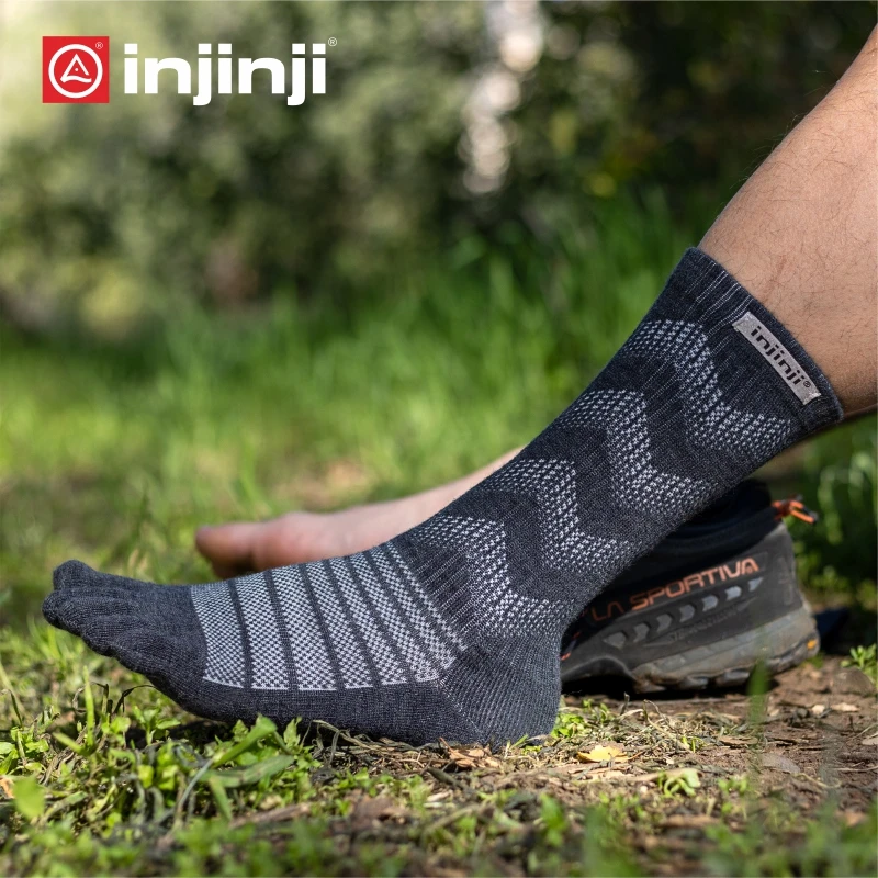 Injinji Merino wool five-fingered socks thickened mountaineering