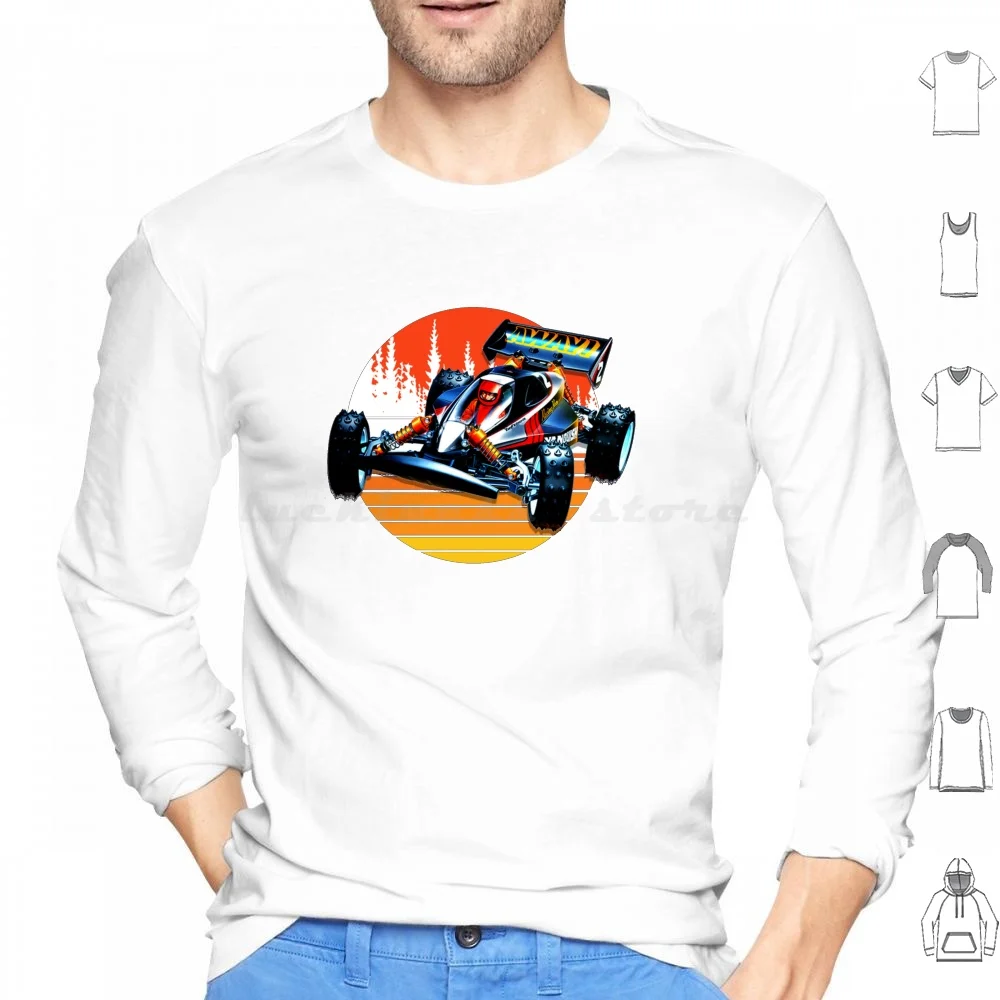 Racing Tamiya Felpe Con Telecomando Manica Lunga Tamiya Racing Rc Vintage Japan Model Remote Control Buggy Radio