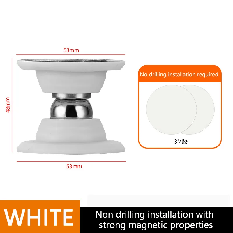 Silicone Door Stopper Silicone Door Suck Hotel Household Strong Magnetic Strong Mute Door Touch Anti-collision Stall Stopper