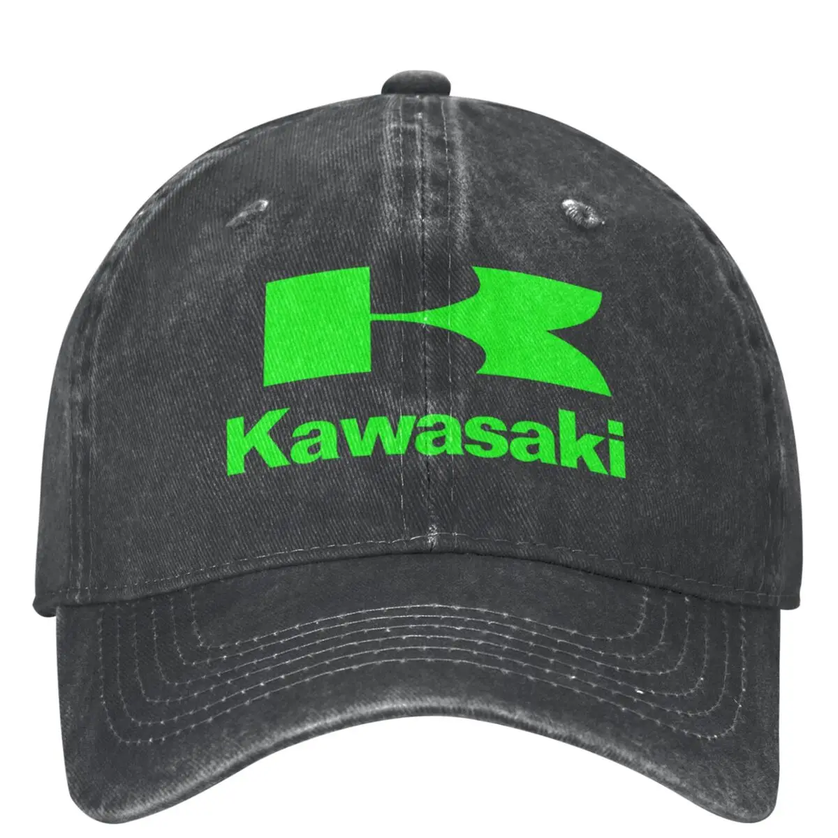 

Мотоциклетная бейсбольная кепка Kawasakis для гонок, унисекс, винтажные потертые шапки, шапка для мотокросса