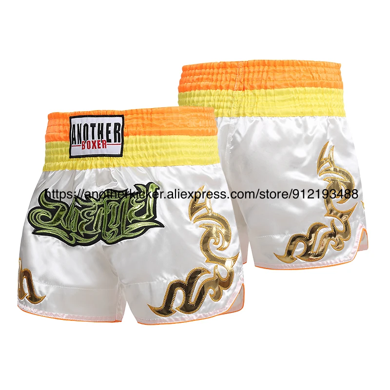 ARIASS Shorts Muay Thai For Enfants, Shorts De Boxe MMA Cross
