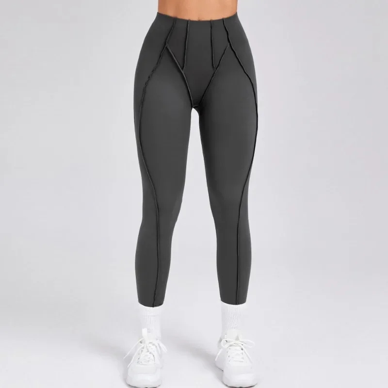 Yoga Sports Fitness Leggings Pants High Waist Peach Hip Raise outdoors Running Casual Workout Gym Sexy Tight trousers for Women 1