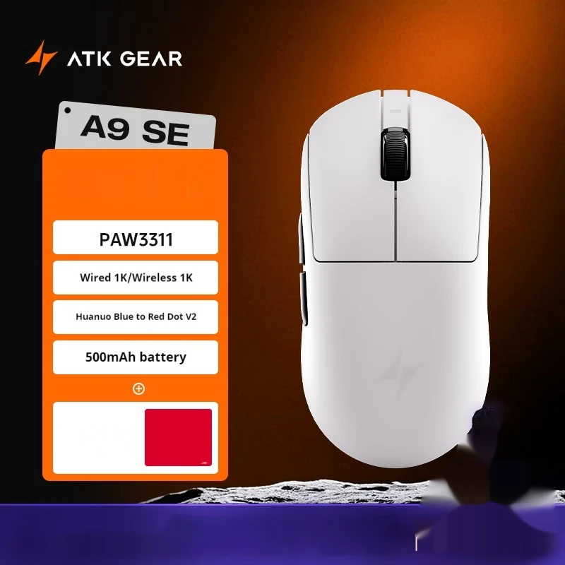 マウス・トラックボール ATK GEAR ATK A9 ultra ATK A9 Ultra Wireless Gaming Mouse A9/A9 SE/A9 Plus/A9 Pro