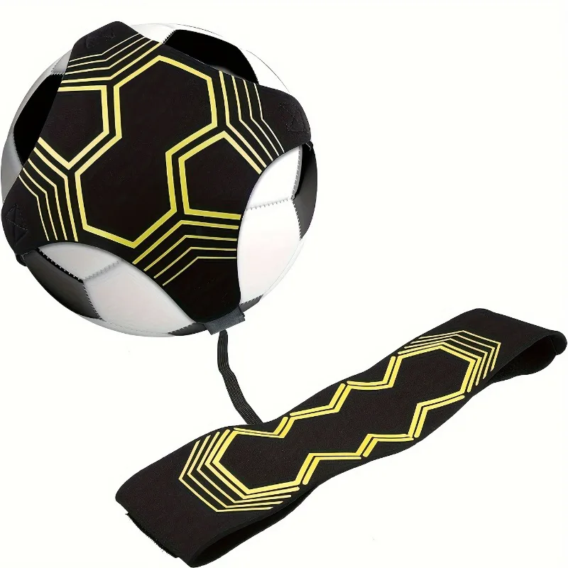 Soccer Trainer Soccer/Volleyball/Rugby Training Equipment Aid Football Kick Throw Solo Practice Training Aid Control Skills