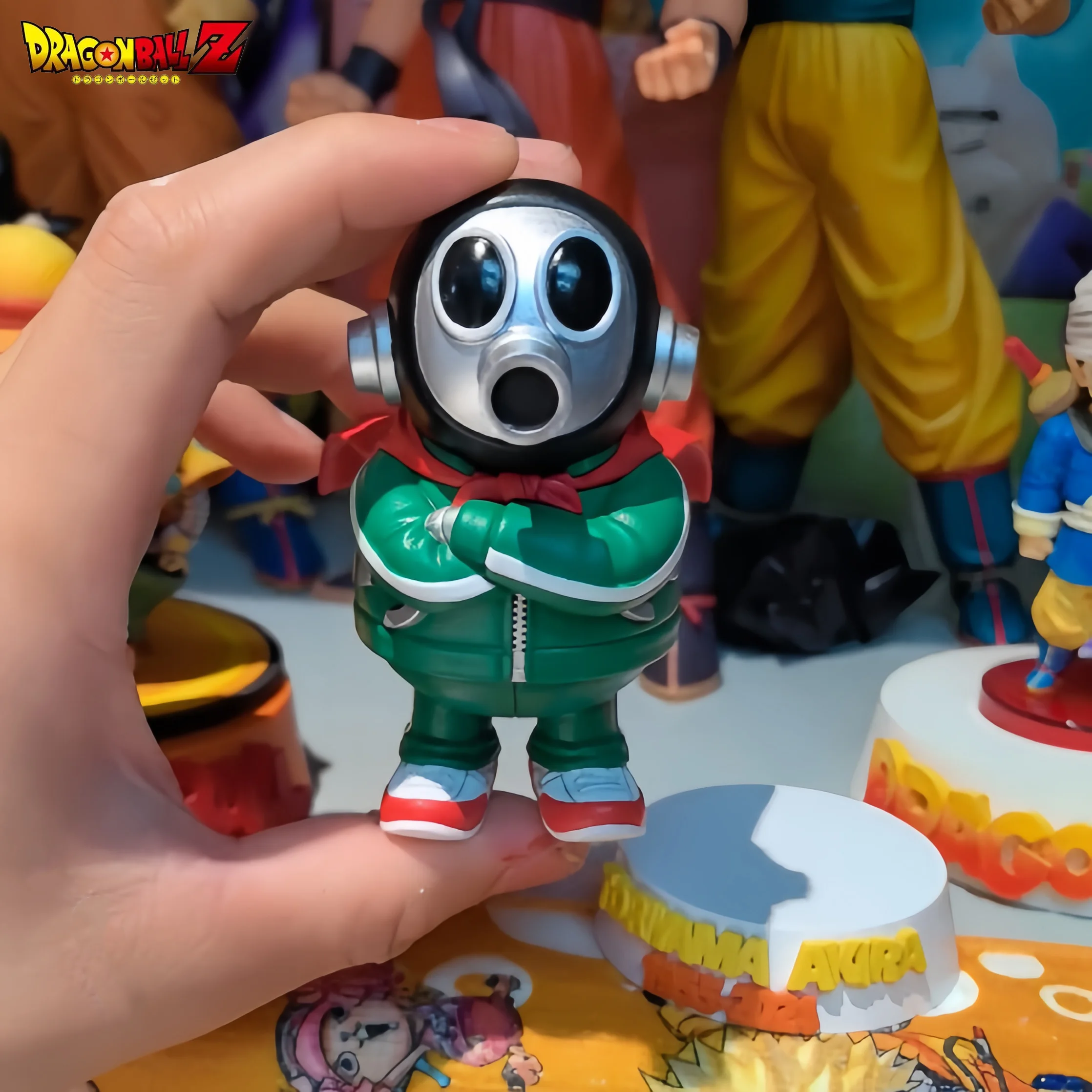 

Dragon Ball Mr Toriyama Akira Self Portrait Memorial Model Anime Action Figure Son Goku Decoration Collection Toy Fans Gift