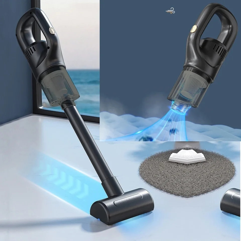 Portable Cordless Handheld Vacuum Cleaner with Powerful Suction