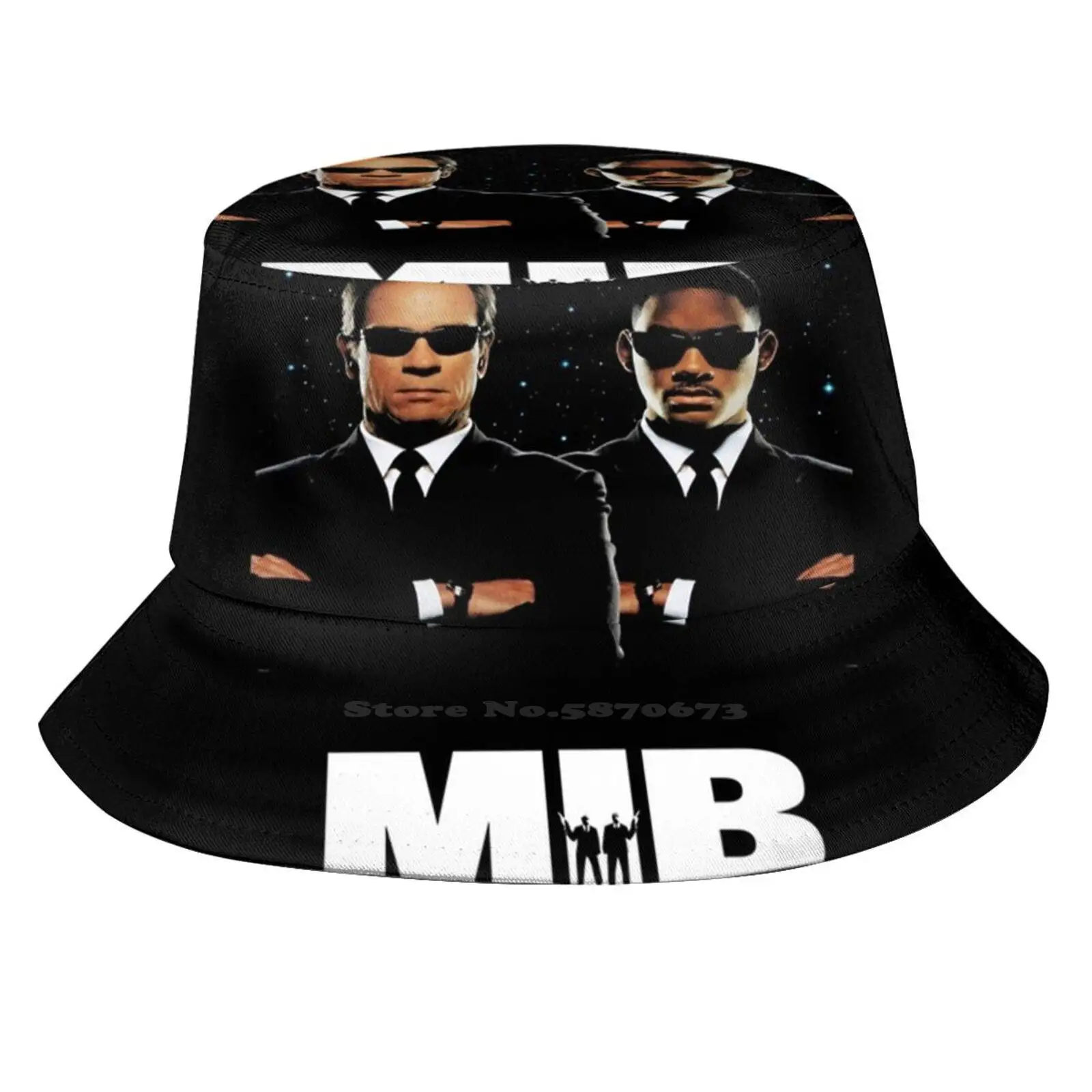 Agente Uomo Personaggio Esistente Poster Unisex Moda Donna Uomo Cappelli Secchiello Traspiranti Uomo Nel Black Friday American Science