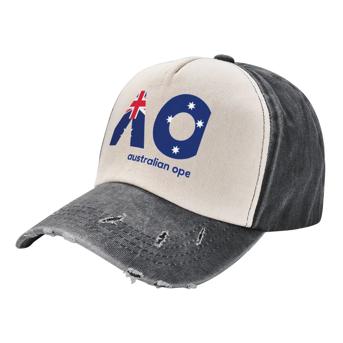

Australian Open flag Baseball Cap Mountaineering Sports Cap Women's Hats Men's