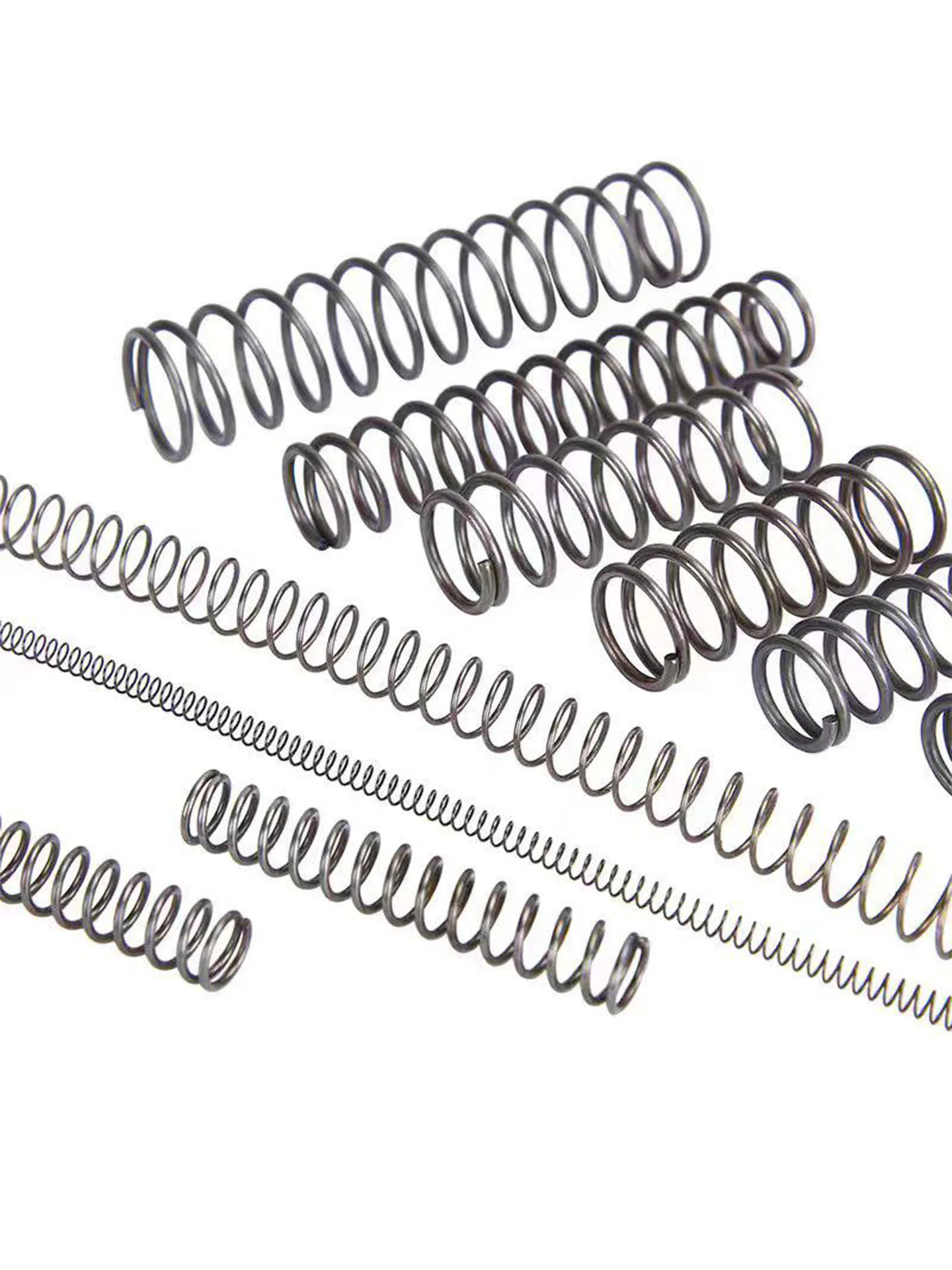 High Elasticity 3.0mm Wire Diameter Spring Steel Compression Springs (2-Pack)