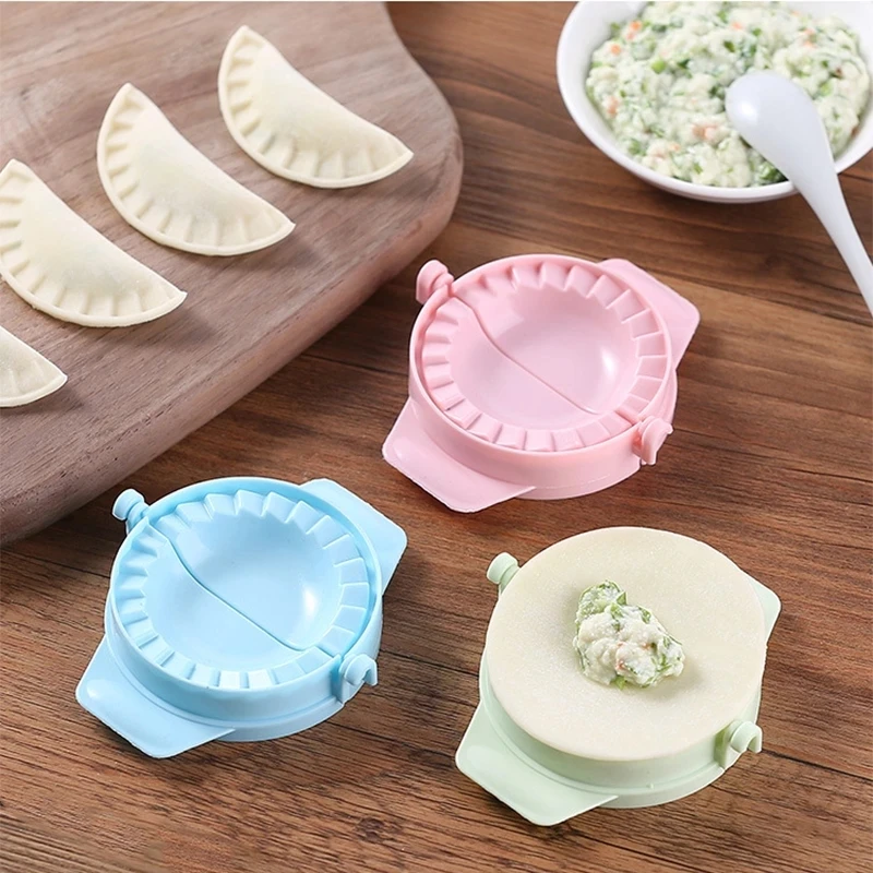 Stainless Steel Dumpling Manual Dumpling Skin Mold Durable Pie Press Dough Cutter Knife Baking Kitchen Pastry Pasta Tools images - 6