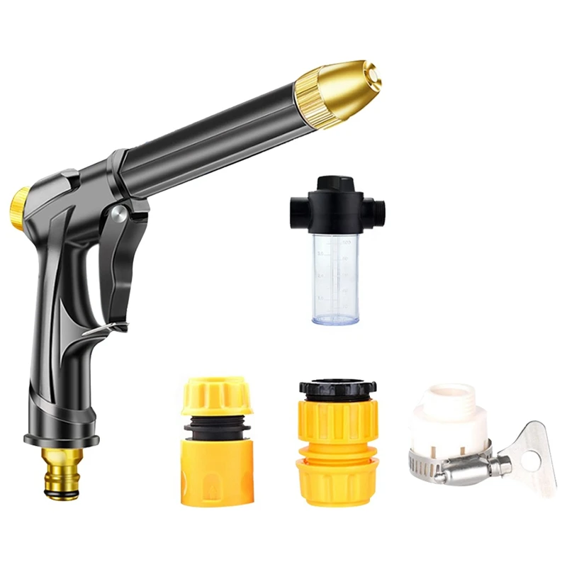 

High Pressure Washer Water Sprinkler Water Jet Garden Washer Water Foam Pot Car Washing Sprinkler For Home Garden Home