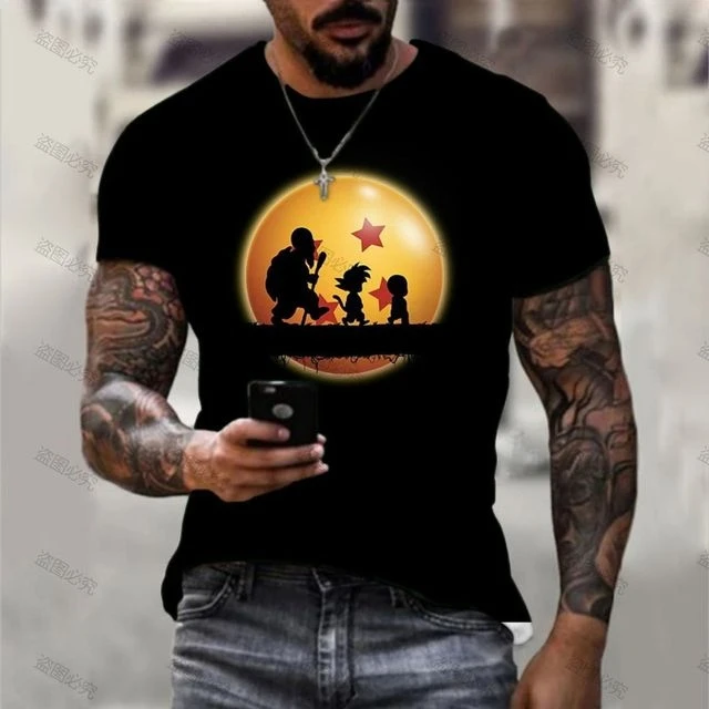 Vetega Dragon Ball Z Goku   Ƽ ƮƮ, 100-6XL ̾, Y2K  ü O Į ִϸ̼,  Ż