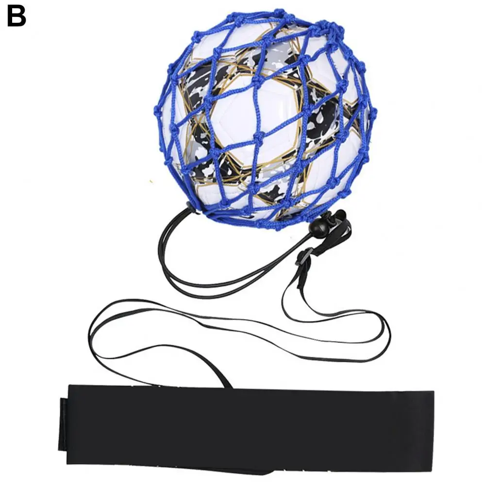 Calcio Kick Trainer Football Practice Tool Pallone Da Calcio Net Kicker Football Kick Trainer Per Solo Soccer Practice Nylon Per I Giovani