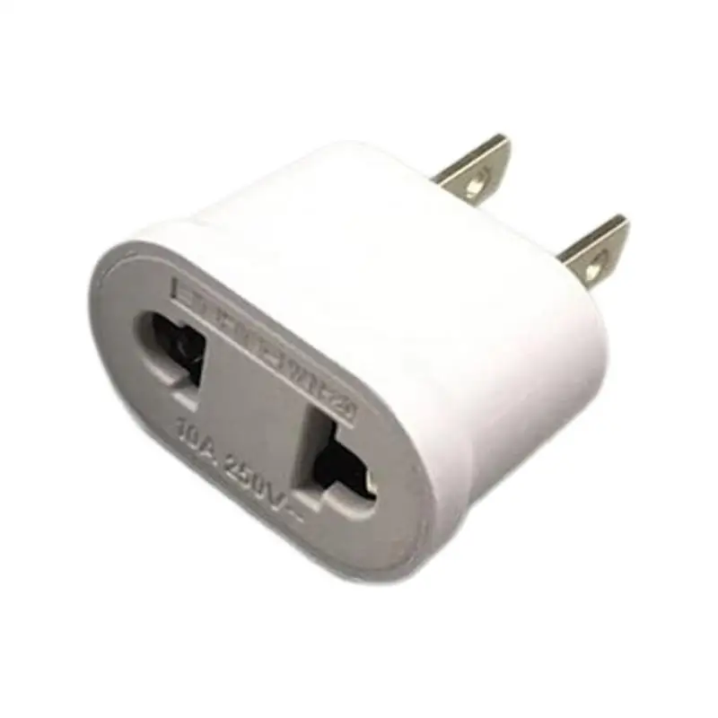 EU Plug Adapter Socket US To EU Plug Power Adaptor Converter American to US Travel Adapter Sockets Charger Outlet