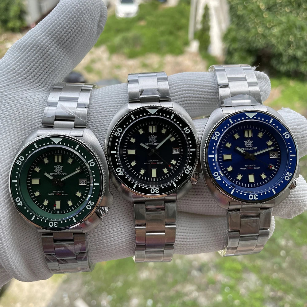 STEELDIVE SD1970 Automatic Mechanical Diver Watch Captain Willard