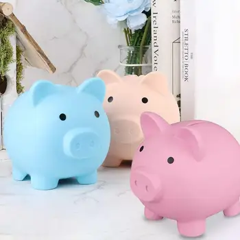 Pig Shape Savings Bank Counting Money Jar Coin Can Large Capacity Money Saving Box Storage Organizer For Kid Birthday Xmas Gift 1