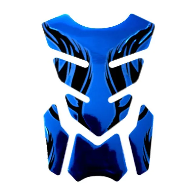 Motorcycle Flame Design 3D Tankpad Protector and Decoration Sticker