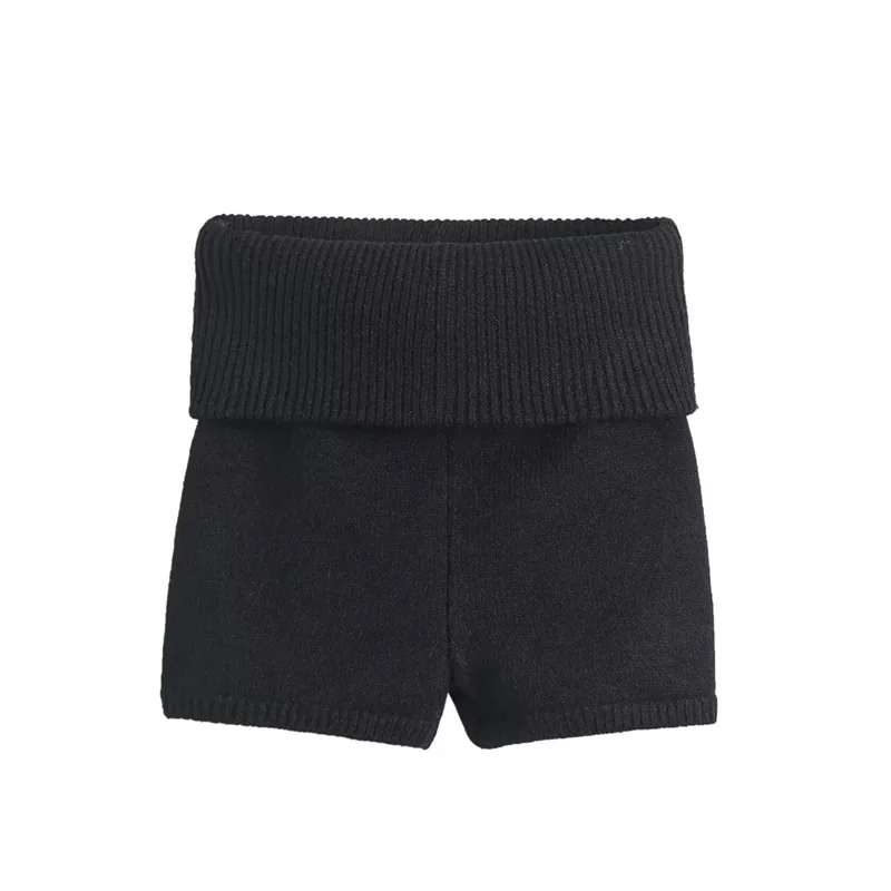 Shorts Tricotés Pour Femmes, Shorts Au-Dessus De La Taille 19 S6E6F99A73E0444Da9612F4078D32E2E53