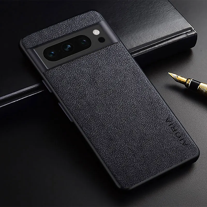 Luxury Slim Premium PU Leather Phone Case - Business Style Cover