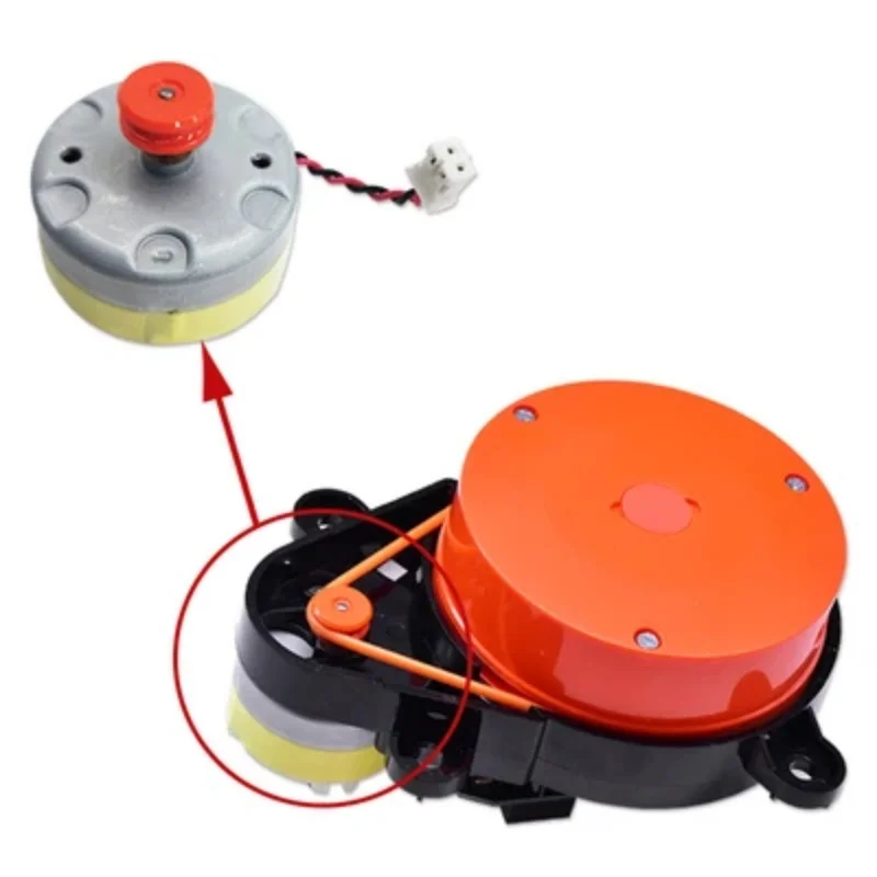 Motor de transmisión de engranajes de repuesto para aspiradora Xiaomi Mijia 1c / 1s Roborock S5 S5 Max S6 Pure S6 MaxV, Sensor láser LDS