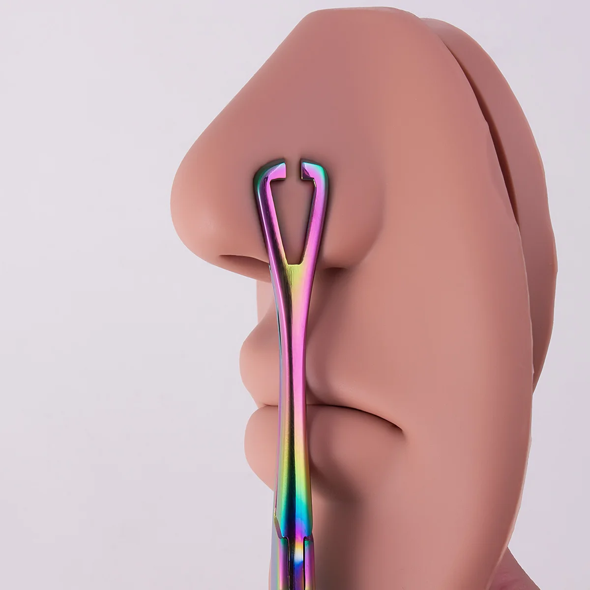 Pennington Tweezers Slotted - Pinza Per Body Piercing - Foto 4