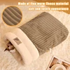 Pet Sleeping Bag Winter Warm Soft Plush Semi Enclosed Cat Nest Sleeping Bag Home Cat and Dog Comfortable Bed Accessories 2