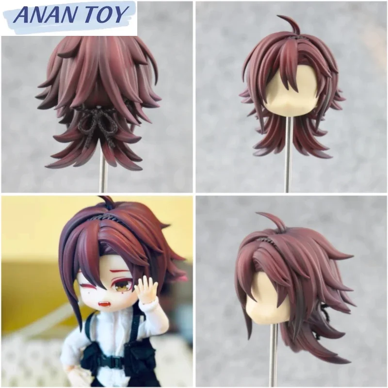 Heizou Ob11 Ob22 Hair Genshin Impact Gsc Doll Head Customized Product Anime Game Cosplay Toy Accessories Free Shipping Items 60 sheets genshin impact kawaii stationery note pad square 75x75mm sticky notebooks for students office accessories