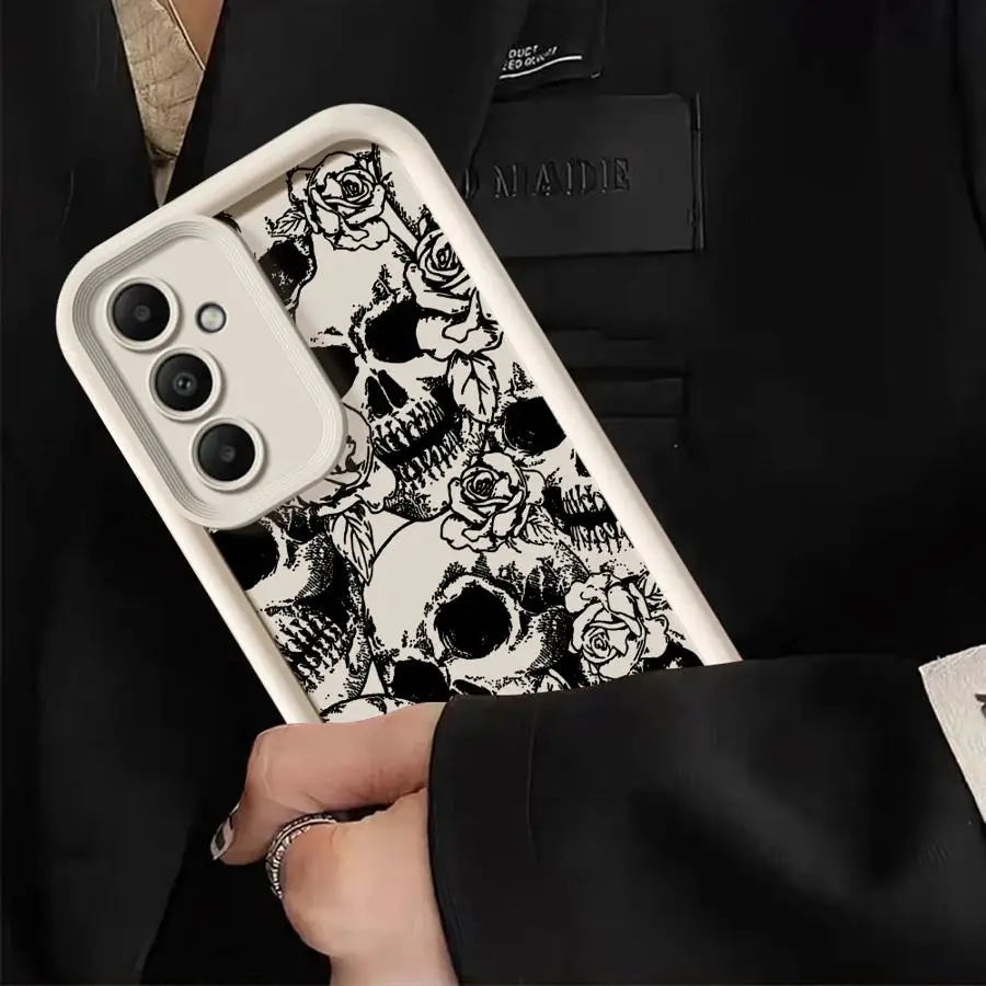 Trendy Skull Pattern Phone Cover Case