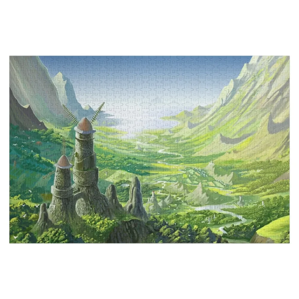 The Valley of the wind Jigsaw Puzzle Custom Custom Gifts Personalized Wooden Name Puzzle