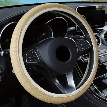 Coprivolante Intrecciato, Copertura per Volante Auto, Accessori per Auto