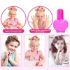 Funny Make Up Toy Pretend Play Kid Makeup Set Safety Non-toxic Makeup Kit Toy Girls Dressing Cosmetic Travel Box Girl Beauty Toy 6