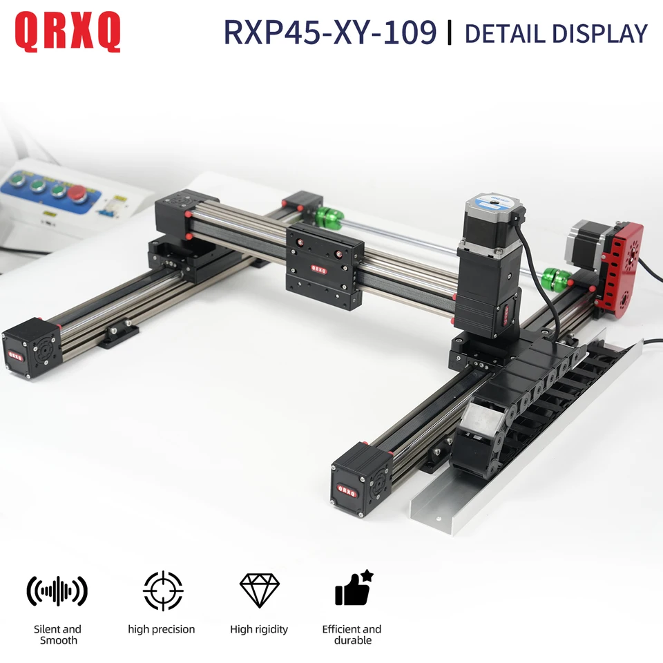 Router CNC Kit Completo com Eixo Z, Xyz Trilho Automático De Robô