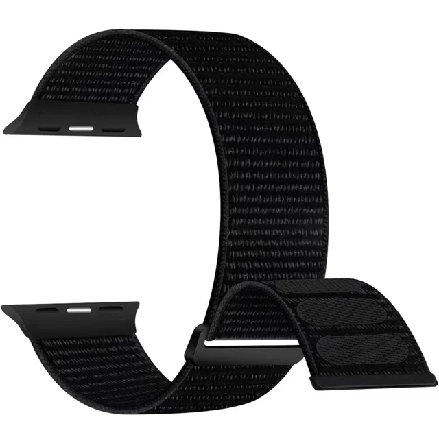 Nylon Strap for Apple Watch 10 46mm 42mm Ultra 2 49mm Breathable Replacement Wristband for IWatch 9 8 7 6 5 4 3SE 45mm 41mm 44mm 3
