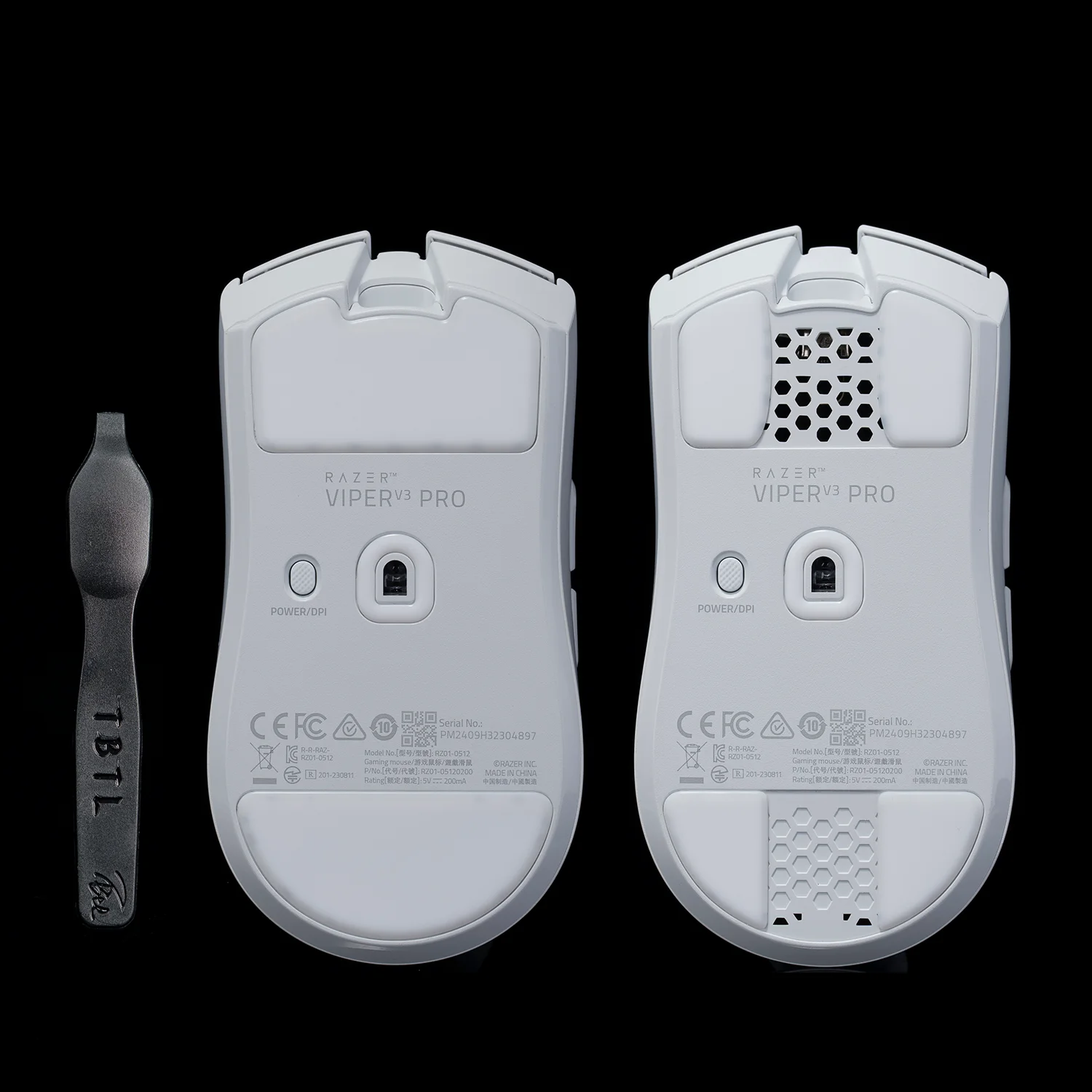 Razer Viper V3 Pro X-raypadマウスソール付き QSPEC マウスソール