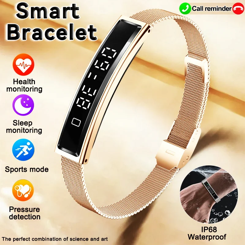 NEW Fashion take a photo Smart Bracelets Woman Blood Oxygen Sleep Pressure monitor  Waterproof Fitness Pedometer Sport watch men