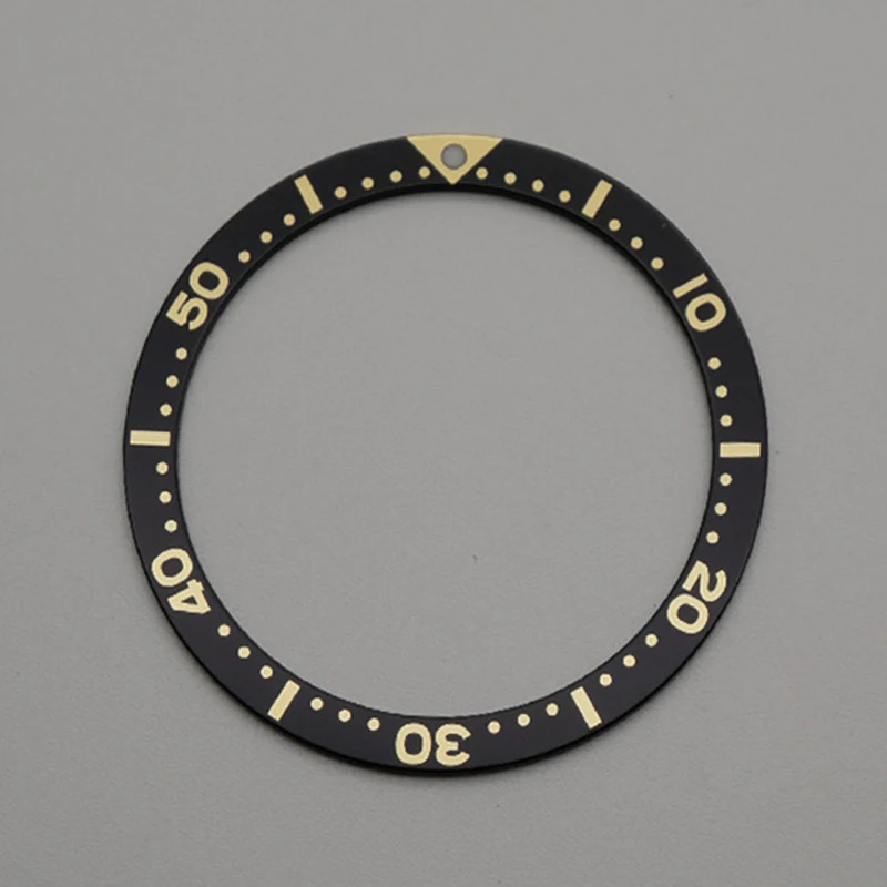 Elegant 38mm Black Watch Bezel Insert - Ideal Gift