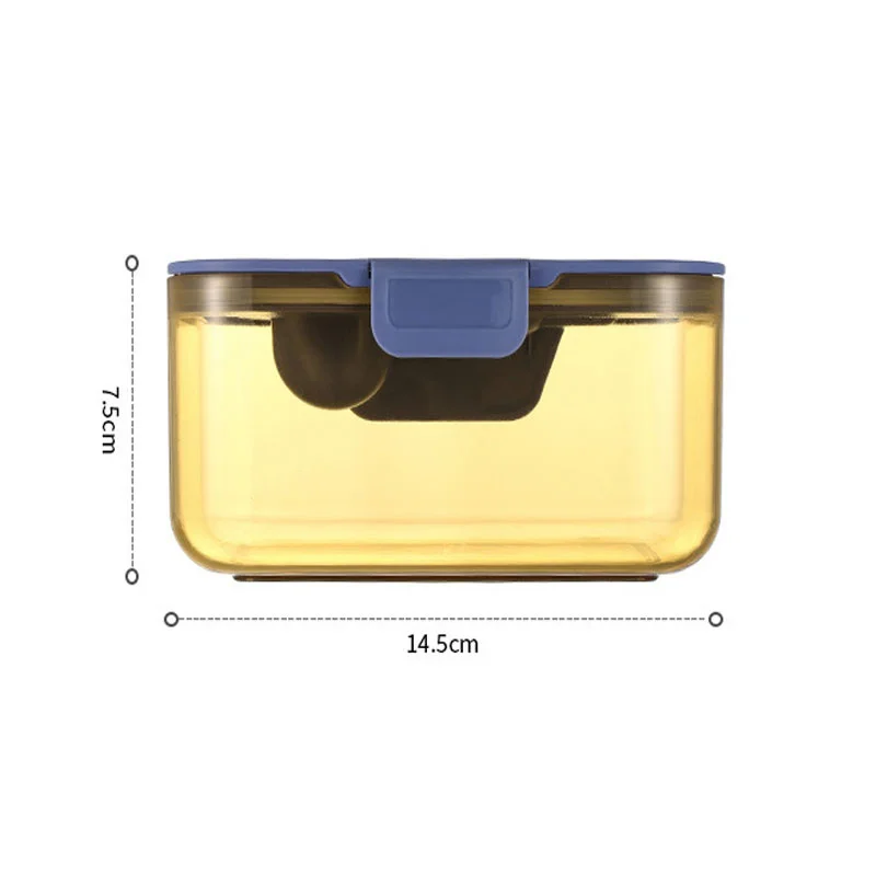 Newborn Baby Milk Powder Container With Spoon Portable Mmoisture-proof Baby Milk Dispenser Food Storage Box Accessories