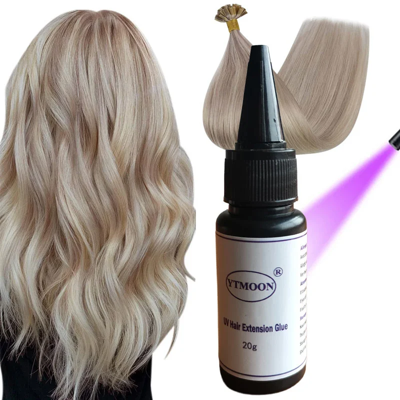 Professional 20g UV Glue For Fast Traceless Hair Extension Wig Glue Adhesive Bonding Lasting No Irritant  Barbershop accessories 3