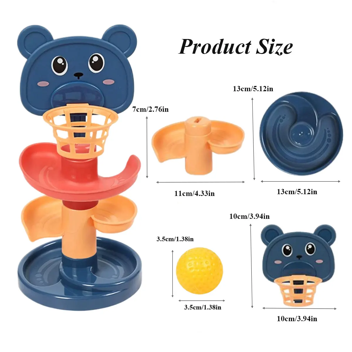 Baby Sliding Ball Track Toy 3