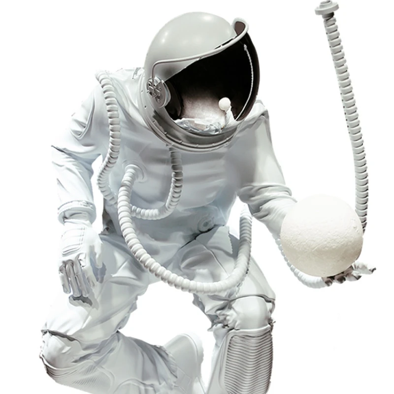 

Science and Technology Exhibition Hall Decoration Suspension Parts Spaceman Astronaut Large Decoration Art Sculpture Commercial