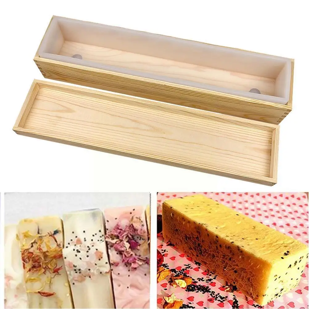 

Силиконовая форма для мыла, 2200 мл, прямоугольная форма для тостов, инструменты для выпечки тортов, товары ручной работы, инструмент для изготовления деревянного мыла, украшение R3O2