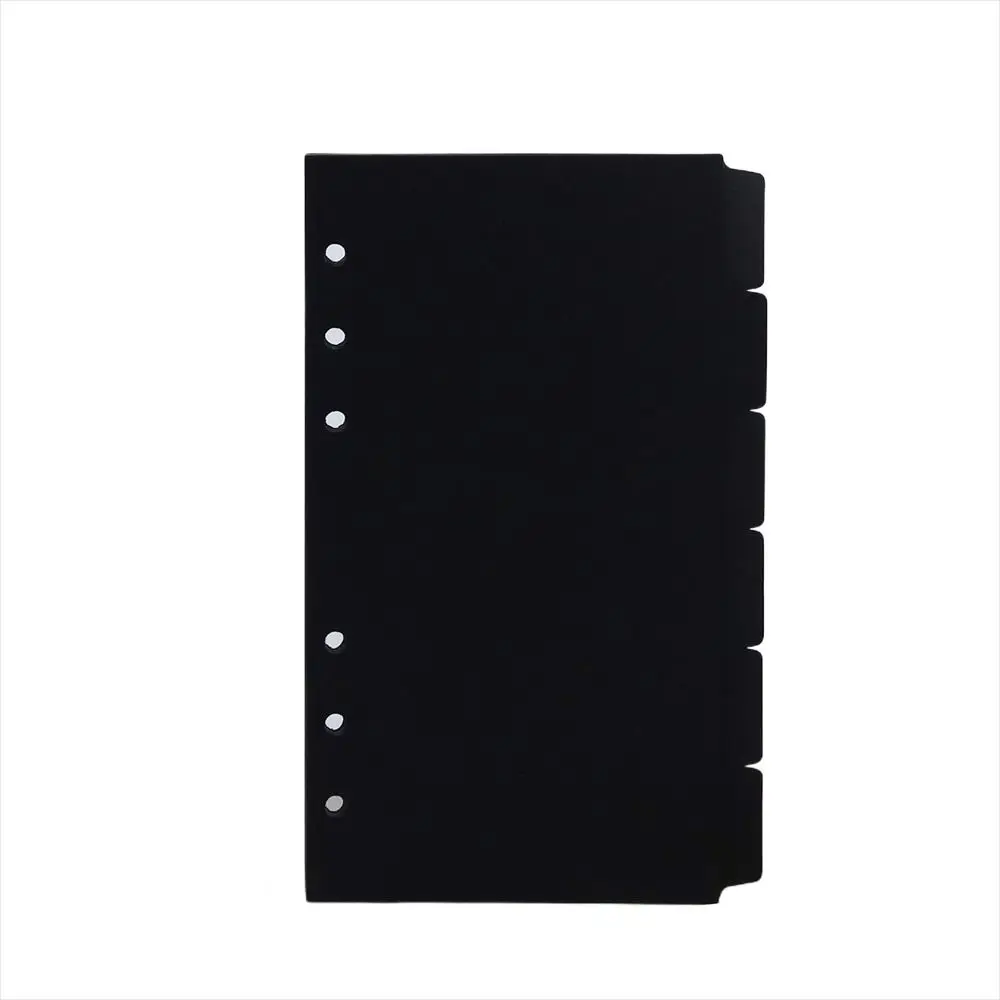 Planner 6 Holes A5 A6 A7 Page Dividers Notebook Paper Divider Index Divider Loose-leaf Divider Binder Index Separator