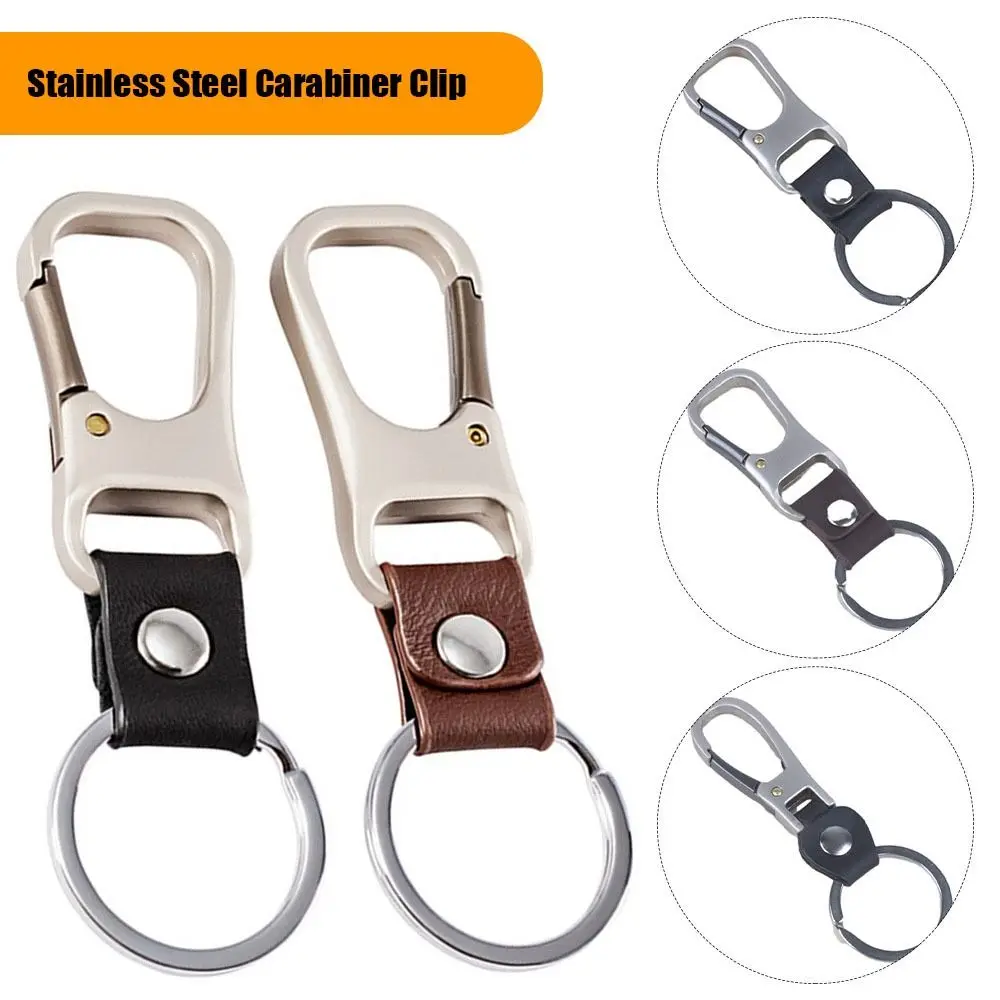 

2 шт., брелок для ключей из нержавеющей стали