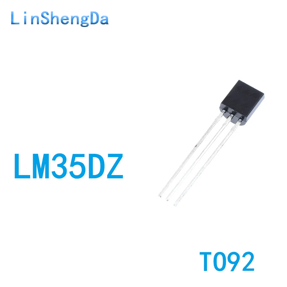 

Прецизионный датчик температуры LM35DZ, прямая установка TO-92 LM35, 10 шт.